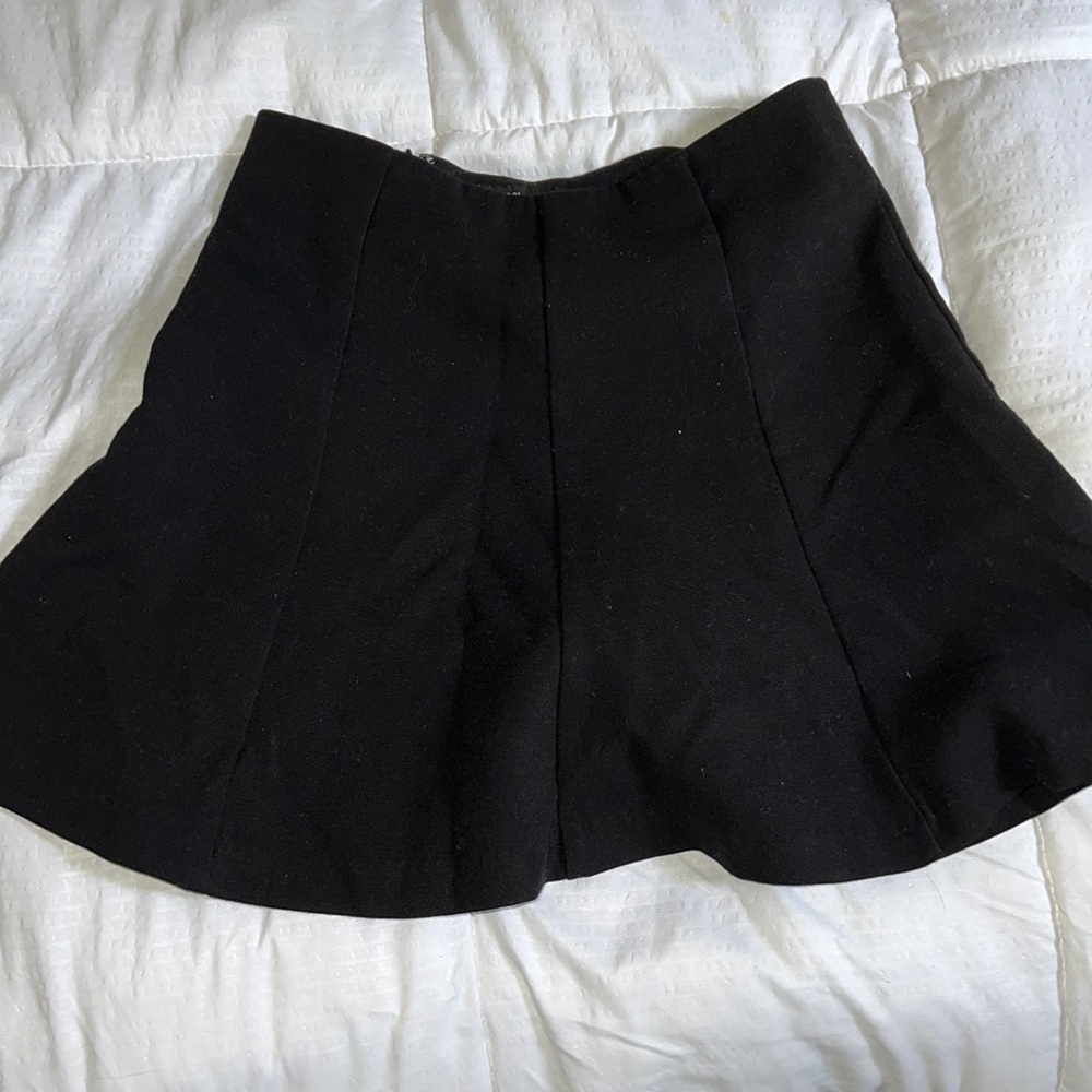 Black High waisted skirt
